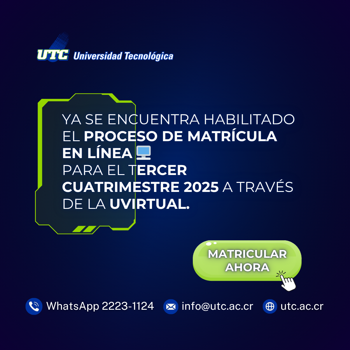 Matrícula 3-2025